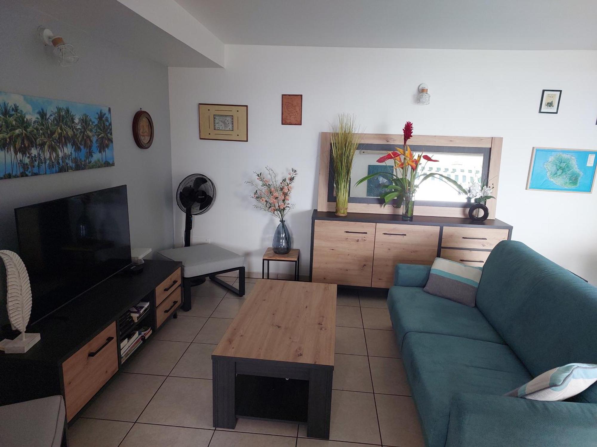 Apartament Beau T3 Litchi Vue Ocean Piscine Saint-Gilles Les Bains Zewnętrze zdjęcie